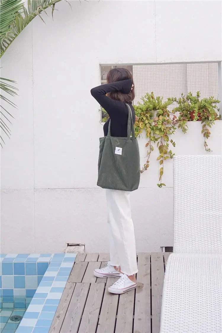 Sac de Voyage Femme Velours | Tote Bag Pratique Pliable