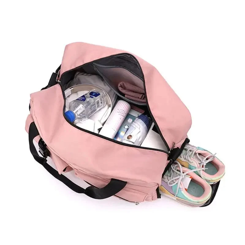 Sac de Voyage Femme Pratique | Compartiment Chaussures Nylon