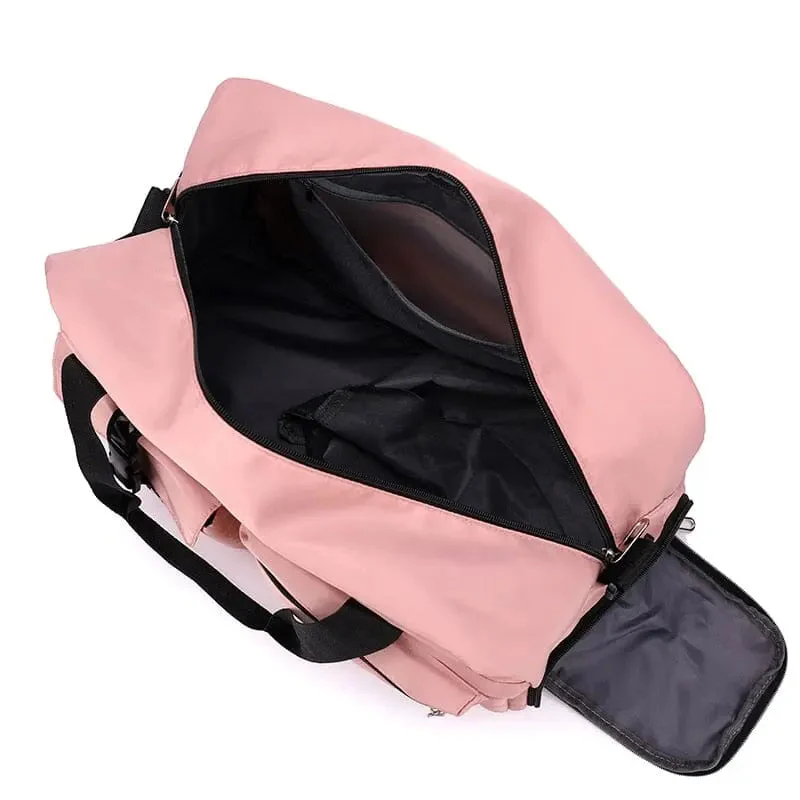 Sac de Voyage Femme Pratique | Compartiment Chaussures Nylon