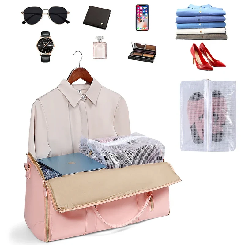 Sac de Voyage Femme Luxe | Compartiment Costume Imperméable