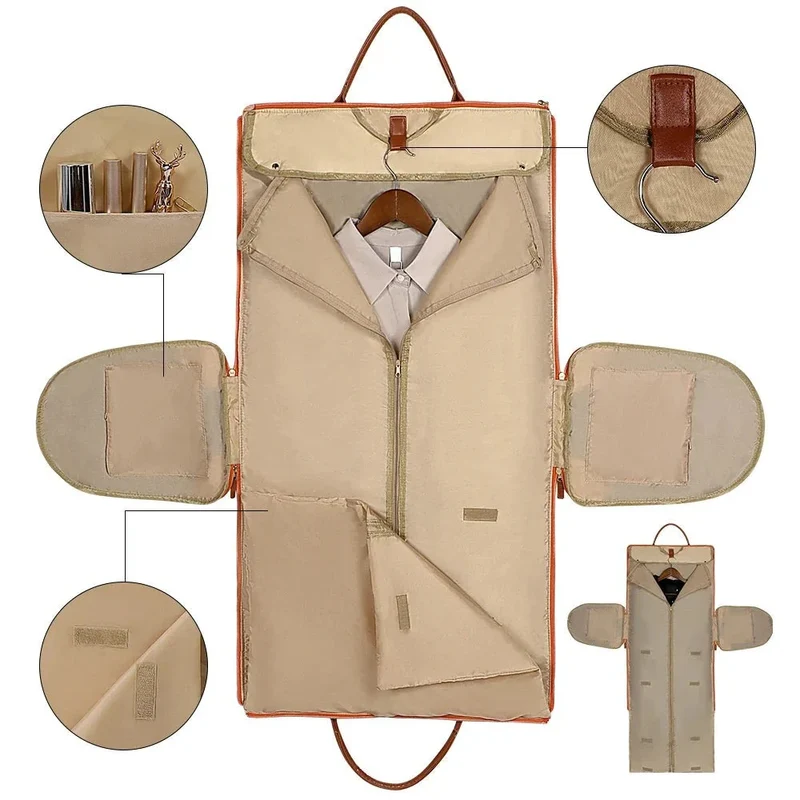 Sac de Voyage Femme Luxe | Compartiment Costume Imperméable