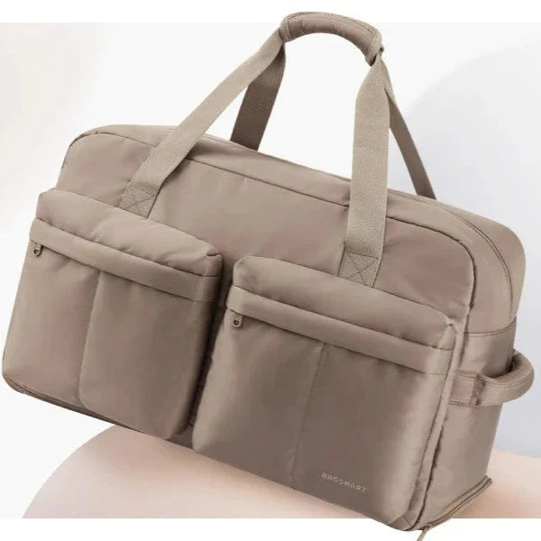 Sac de Voyage Femme à Roulettes | Nylon Robuste et Compartiments Multiples