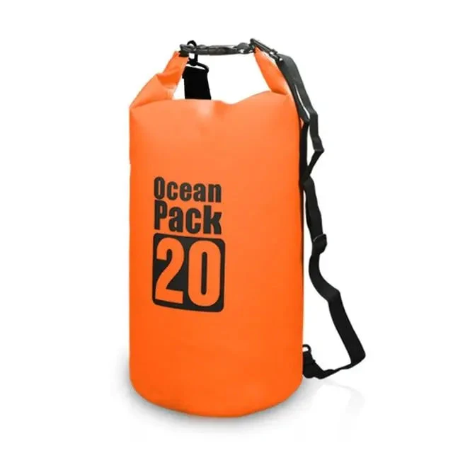 Sac de Voyage Étanche Orange | Revêtement Pvc Supérieur