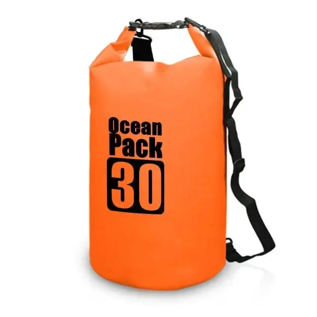 Sac de Voyage Étanche Orange | Revêtement Pvc Supérieur