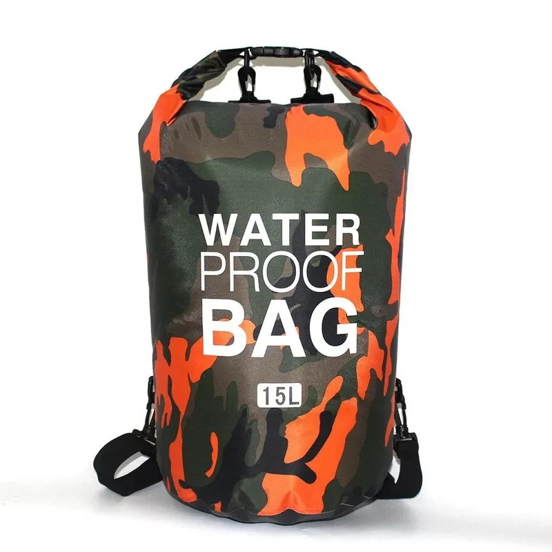 Sac de Voyage Étanche Camouflage | Pvc Résistant Sports Nautiques