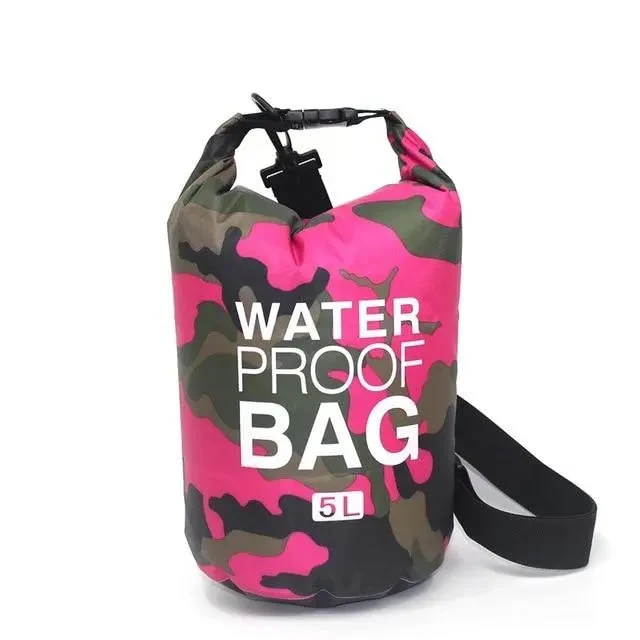 Sac de Voyage Étanche Camouflage | Pvc pour Sports Nautiques