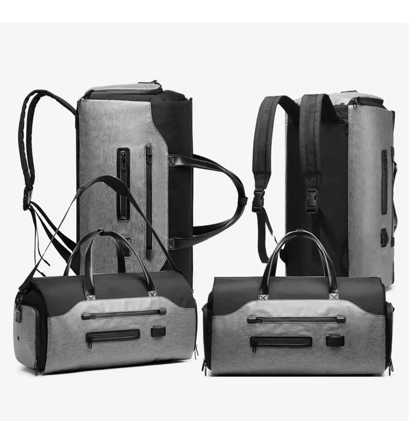 Sac de Voyage Costume Homme | Convertible en Sac à Dos