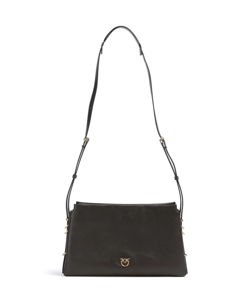 Pinko Triplet Sac porté épaule marrone marasca/antique gold