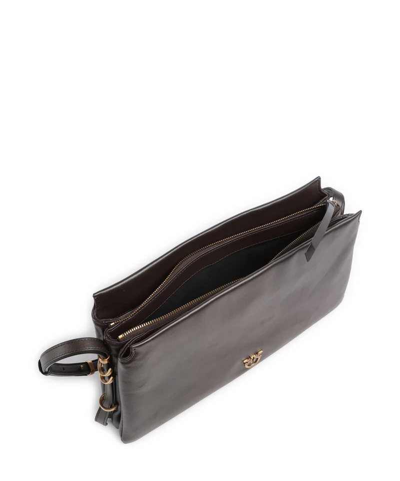 Pinko Triplet Sac porté épaule marrone marasca/antique gold