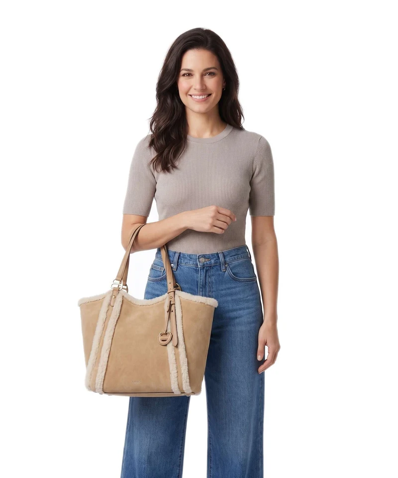 Lauren Ralph Lauren Tasha Large Cabas camel/natural