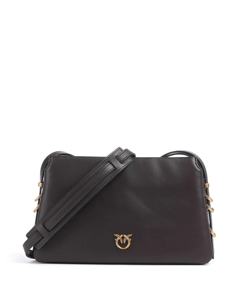 Pinko Triplet Mini Sac bandoulière marrone marasca/antique gold