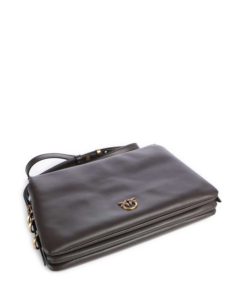 Pinko Triplet Mini Sac bandoulière marrone marasca/antique gold