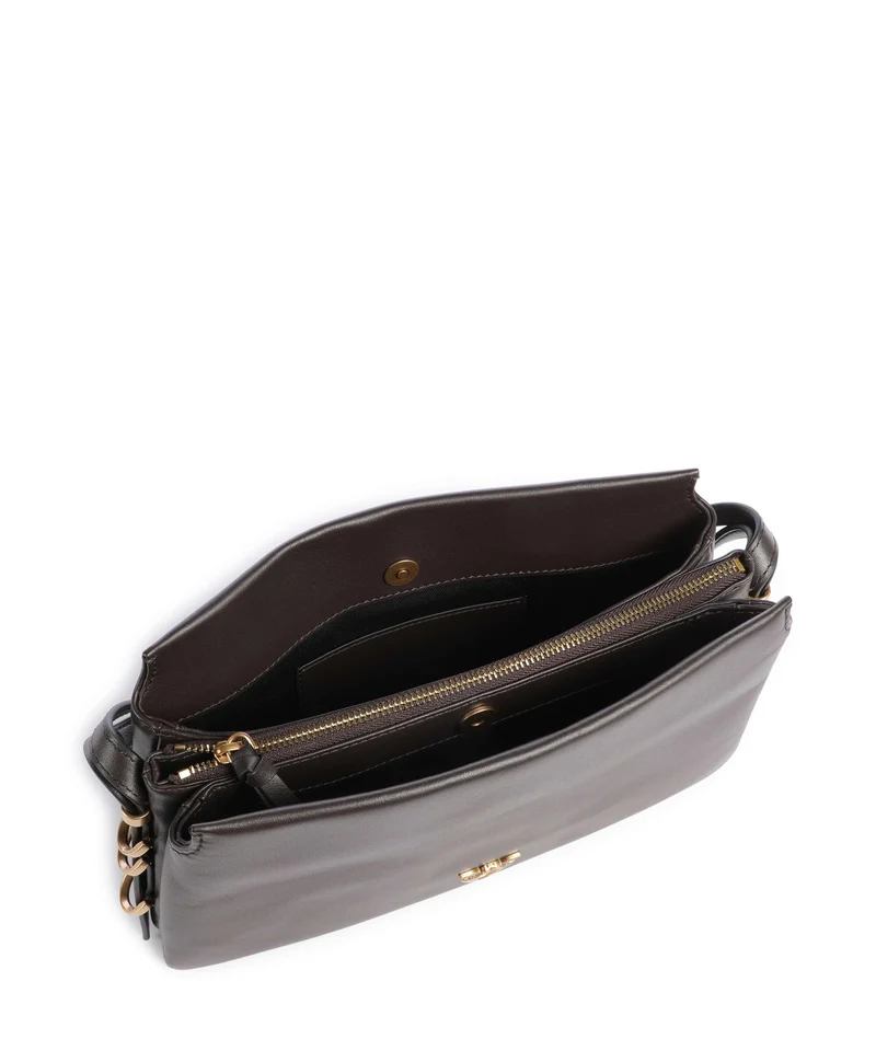 Pinko Triplet Mini Sac bandoulière marrone marasca/antique gold