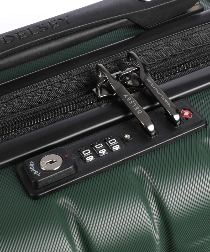 Delsey Paris Longitude Valise 4 roues green