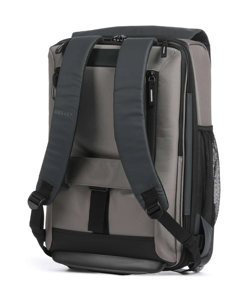 Delsey Paris Securflap Sac à dos à roulettes brown