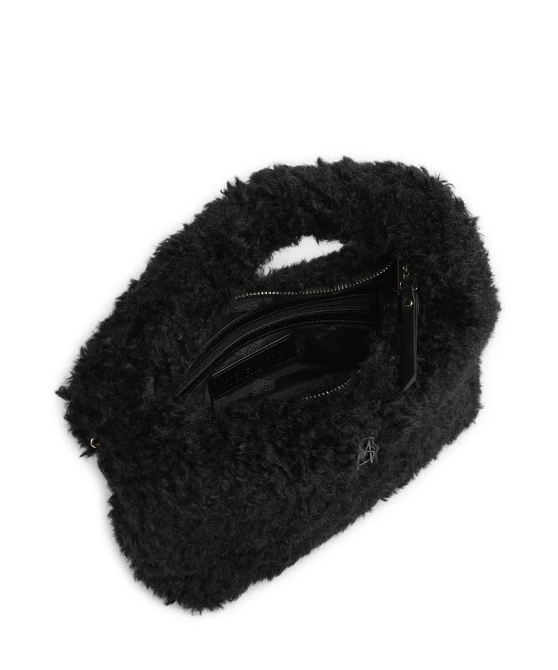 Steve Madden BFLUFFY Sac à main black/gold