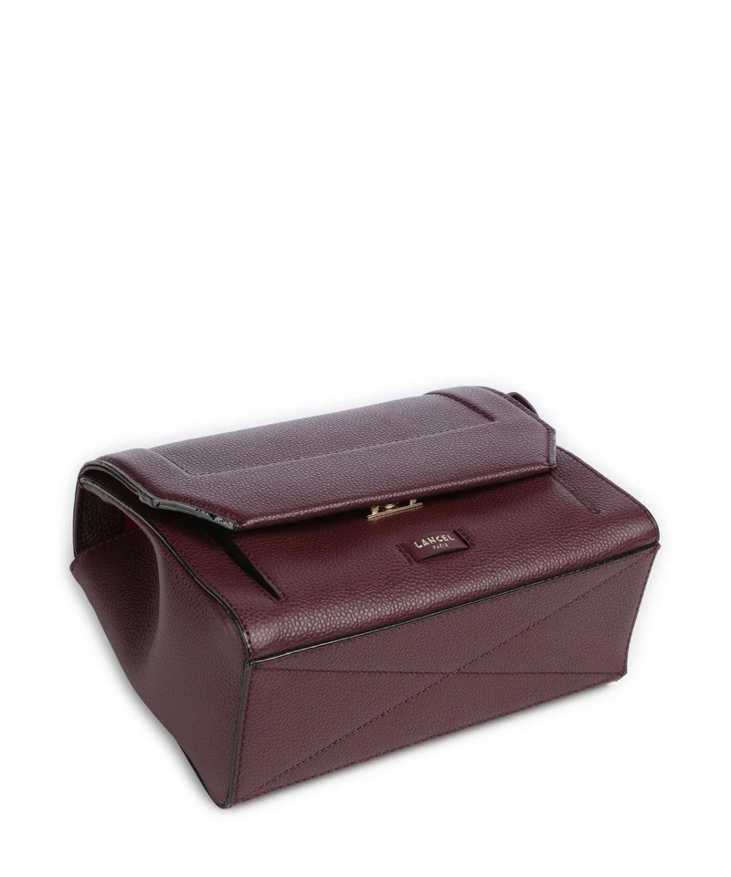 Lancel Ninon M Sac porté épaule cassis