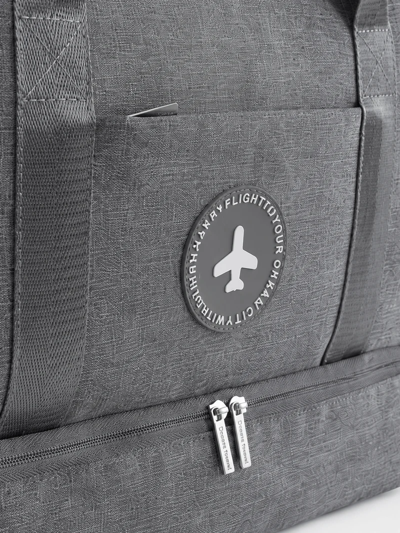 Sac de voyage imperméable en tissu Oxford à séparation humide et sèche