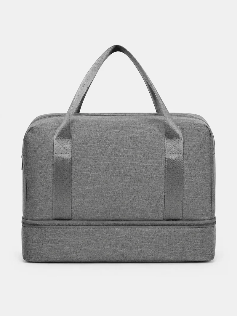 Sac de voyage imperméable en tissu Oxford à séparation humide et sèche