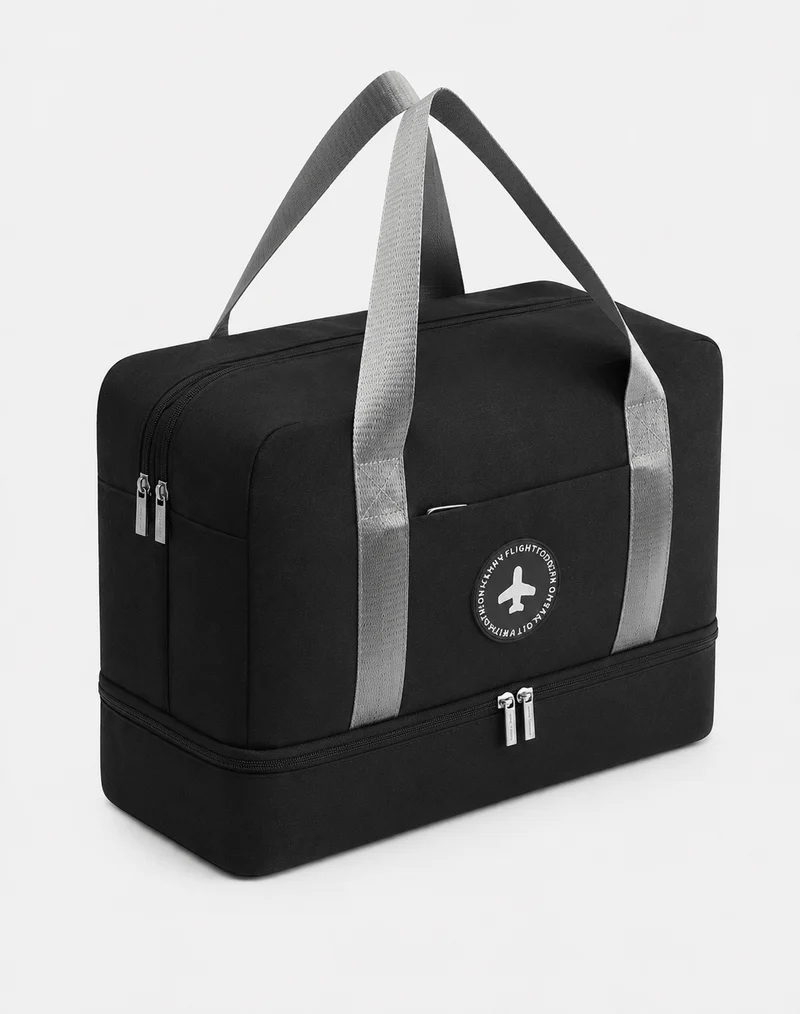 Sac de voyage imperméable en tissu Oxford à séparation humide et sèche