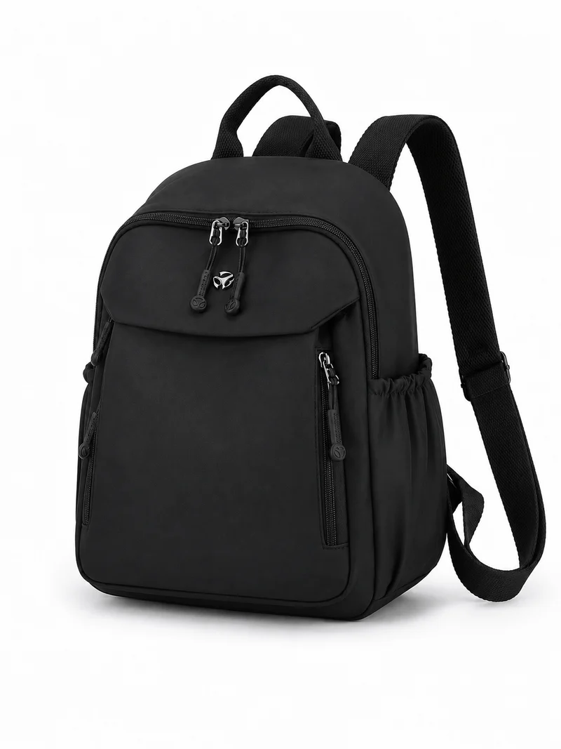 Petit Sac À Dos Femme Noir En Nylon