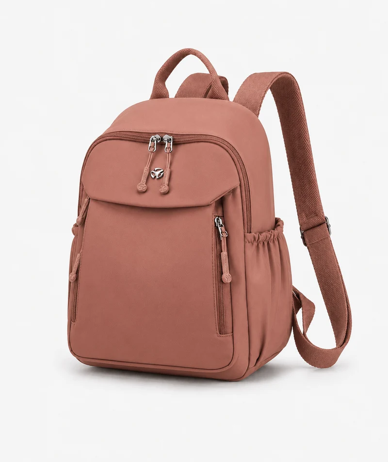 Petit Sac À Dos Femme Noir En Nylon