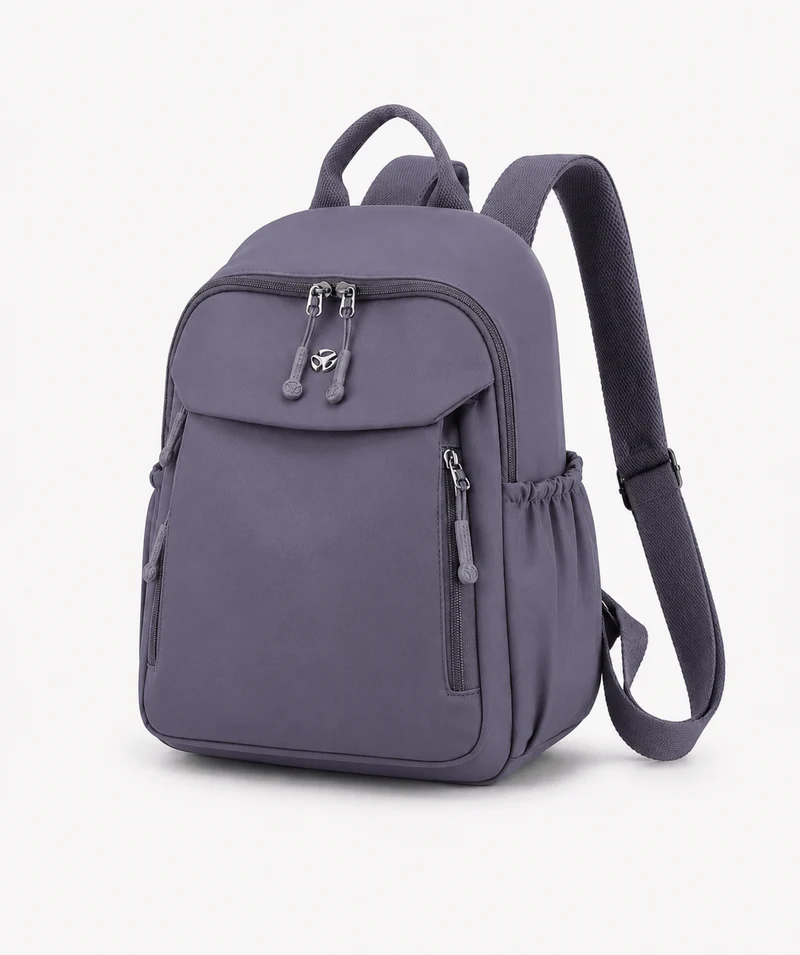 Petit Sac À Dos Femme Noir En Nylon