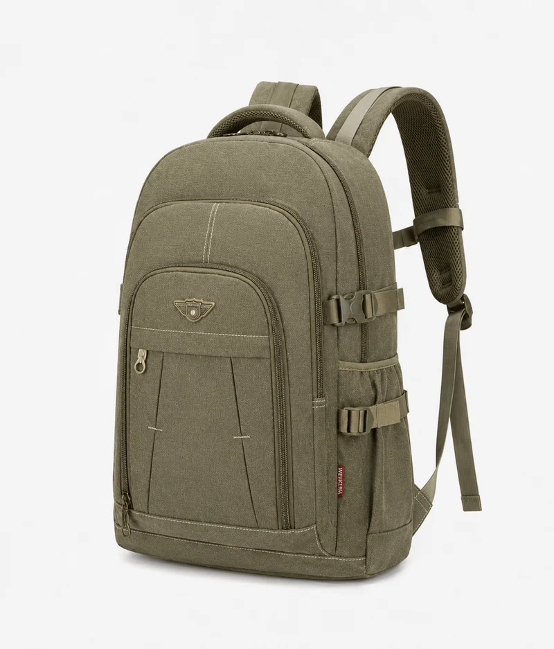 Sac À Dos Urbain Homme En Toile Pour Ordinateur Portable