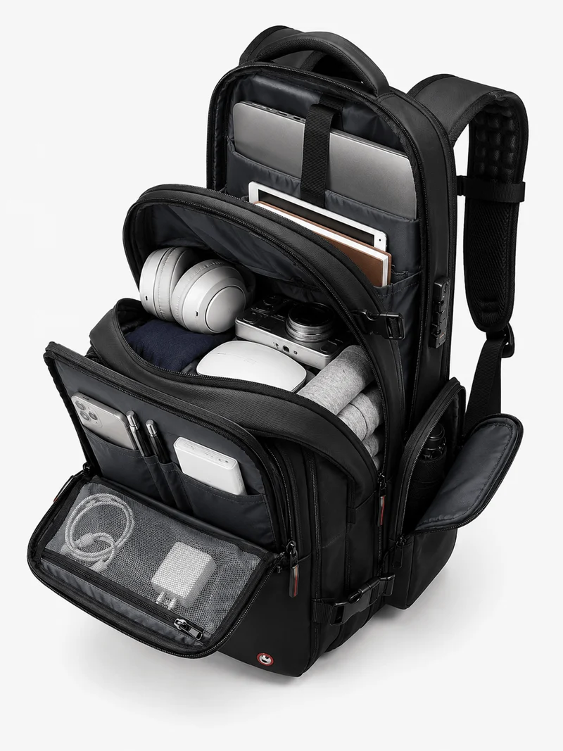 Sac A Dos Homme Ville Compression Sous Vide Extensible