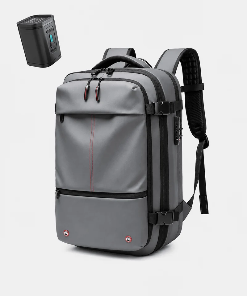 Sac A Dos Homme Ville Compression Sous Vide Extensible