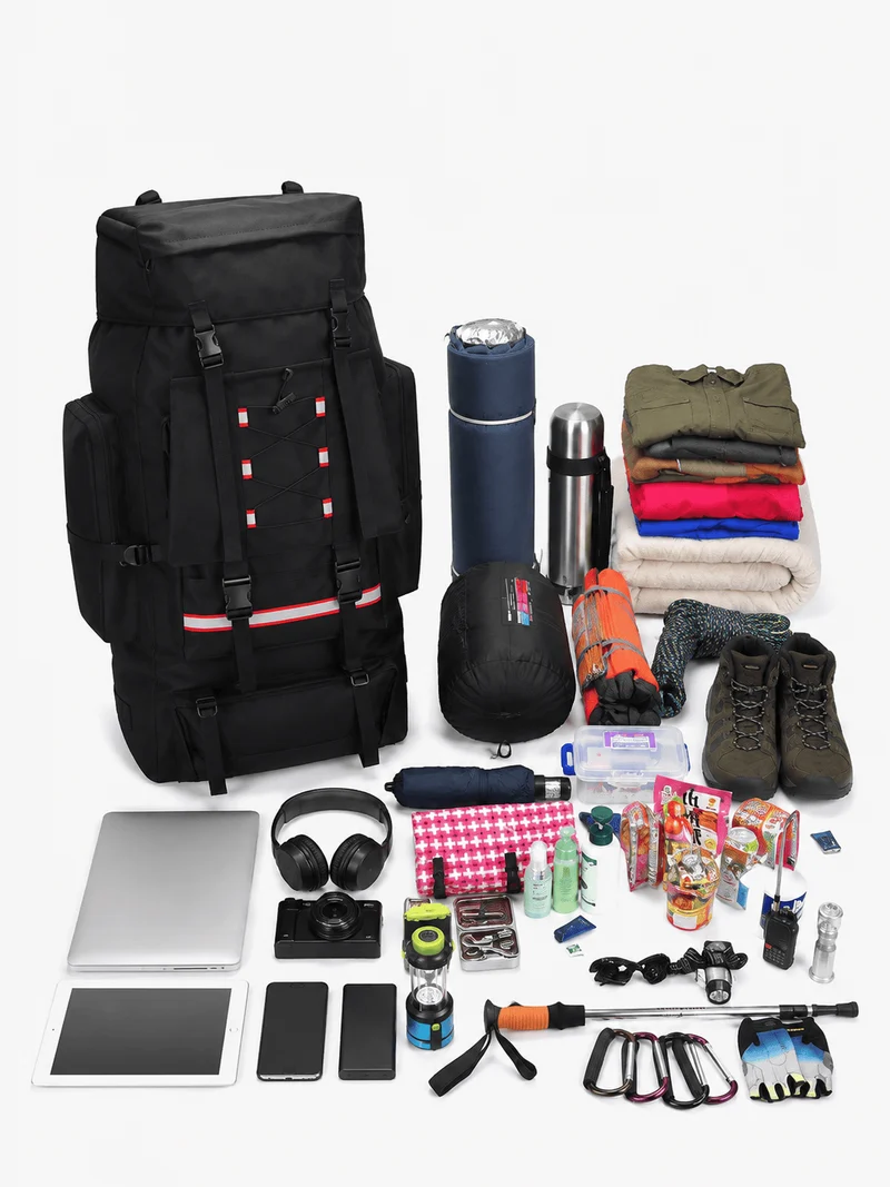 Sac À Dos Randonnée Femme Nylon Système Molle