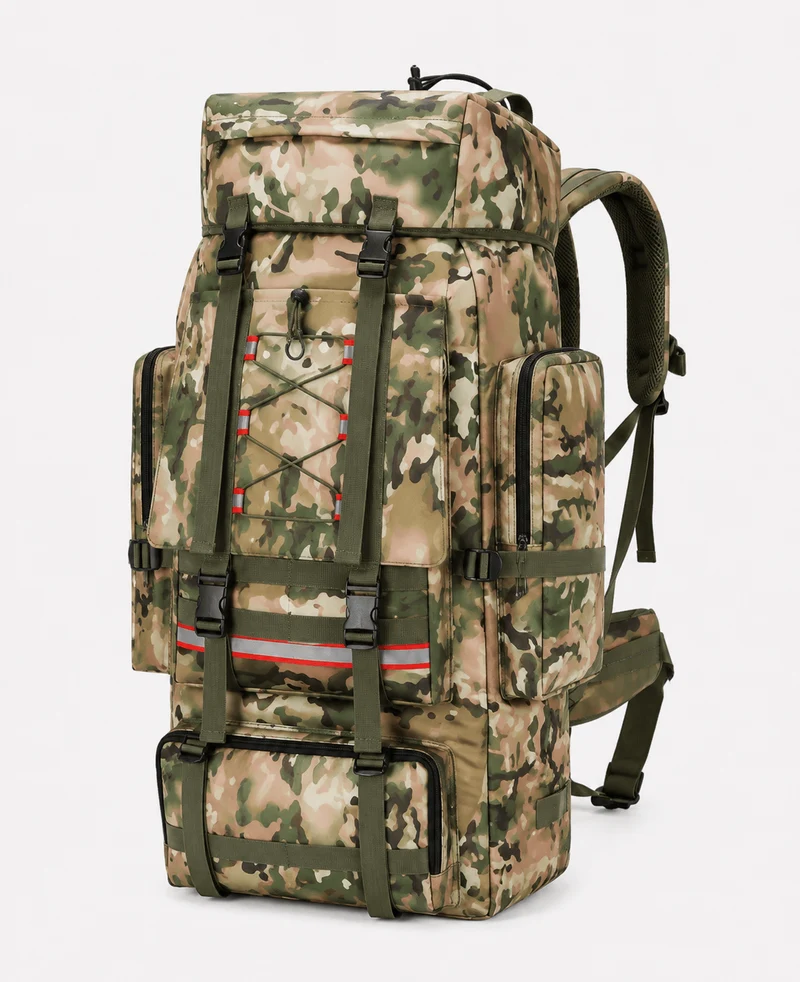 Sac À Dos Randonnée Femme Nylon Système Molle