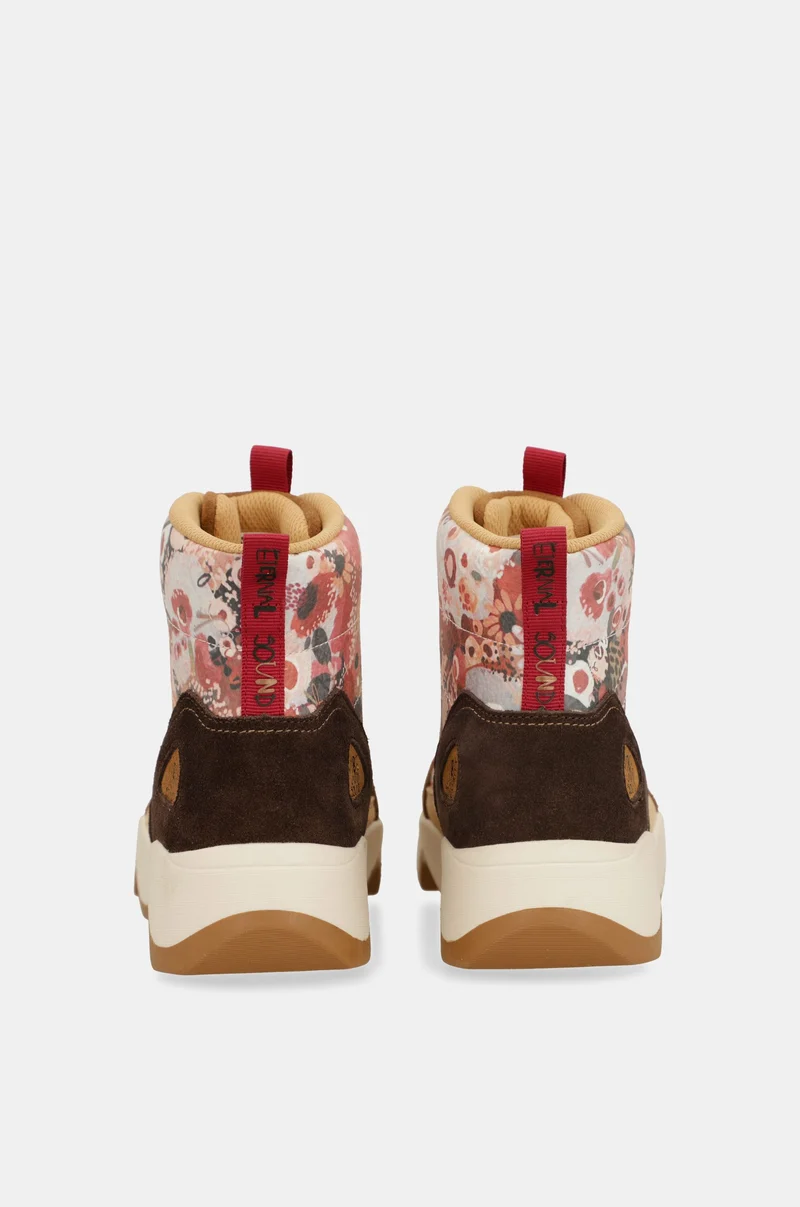 Bottines sport imprimées Tulip