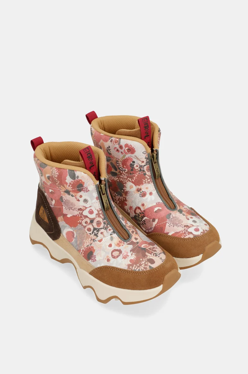Bottines sport imprimées Tulip