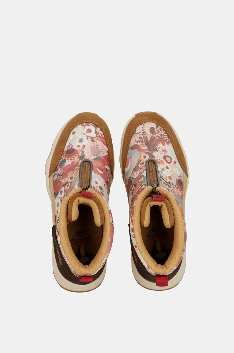 Bottines sport imprimées Tulip
