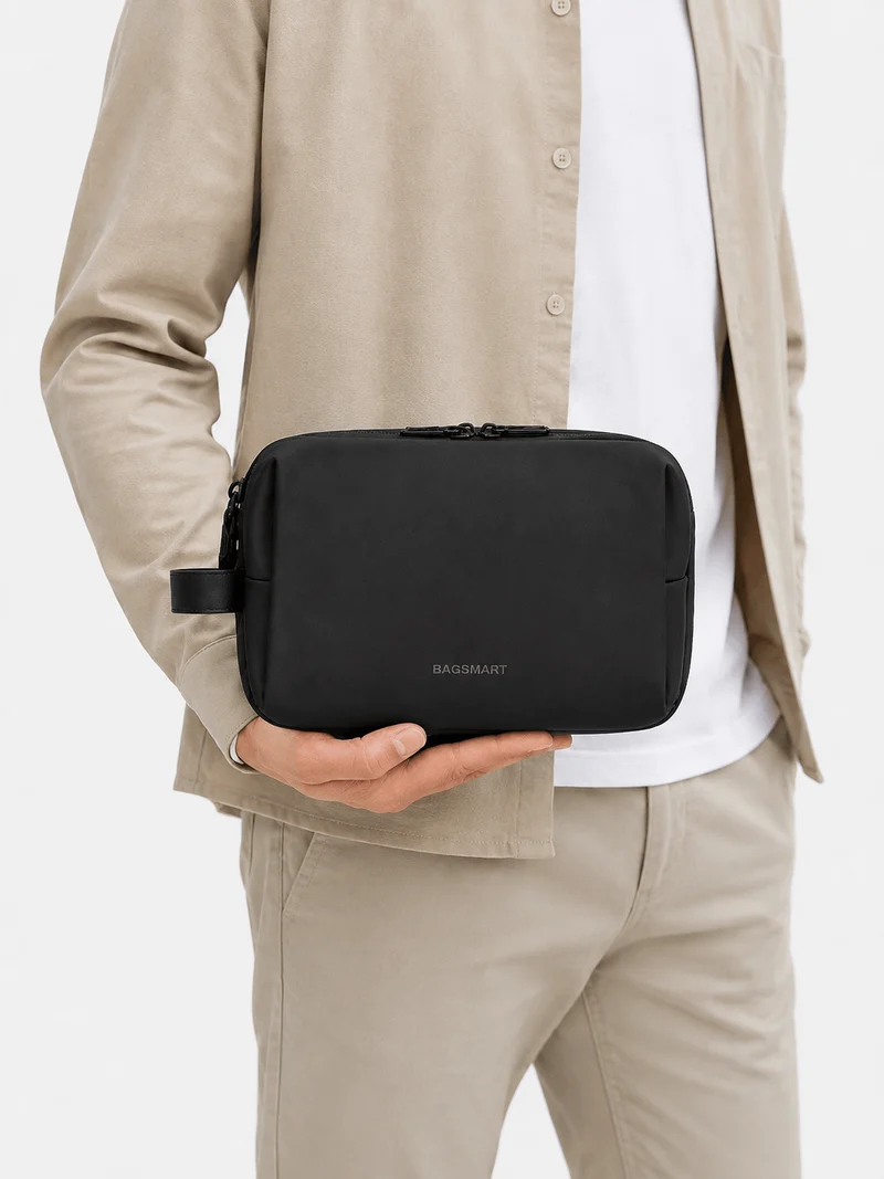 Grande Trousse De Toilette Homme Résistant À L'Eau Double