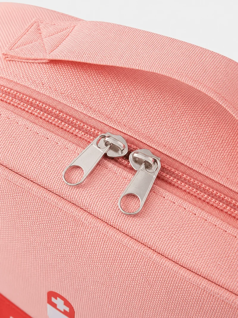 Trousse de premiers secours en polyester Oxford avec poignée et poche avant