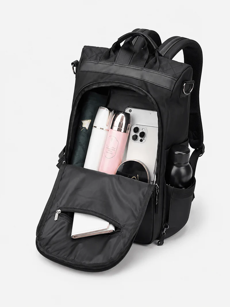 Sac À Dos Femme Voyage Antivol Tissu Oxford