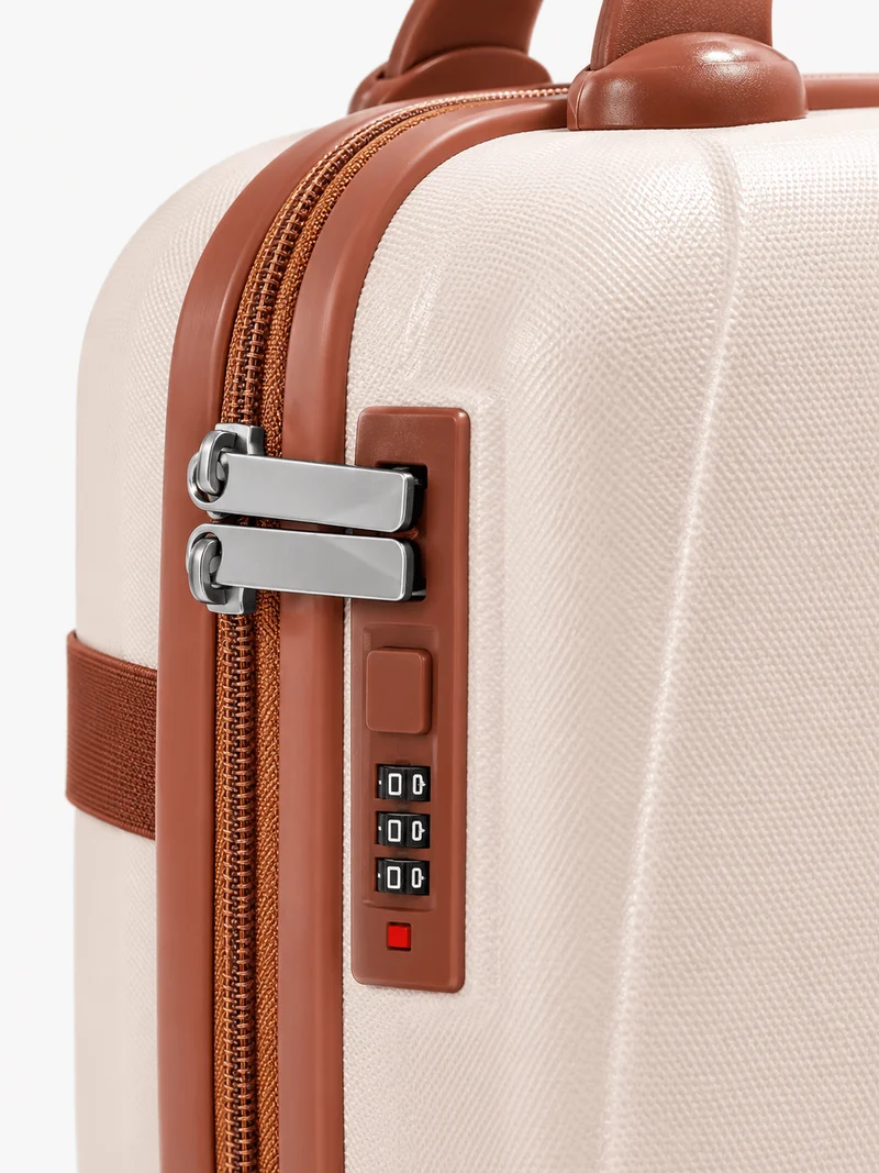 Trousse De Toilette Vanity Rigide En ABS Avec Serrure
