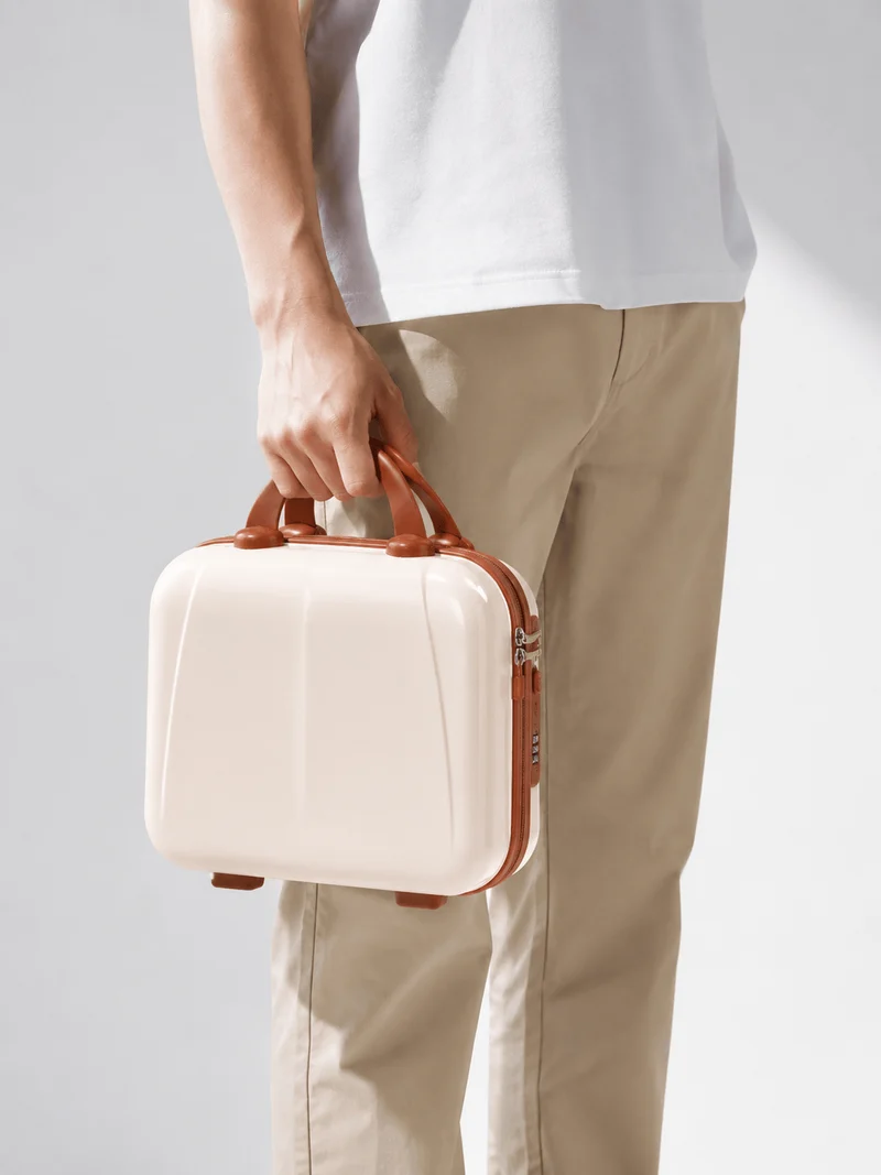 Trousse De Toilette Vanity Rigide En ABS Avec Serrure