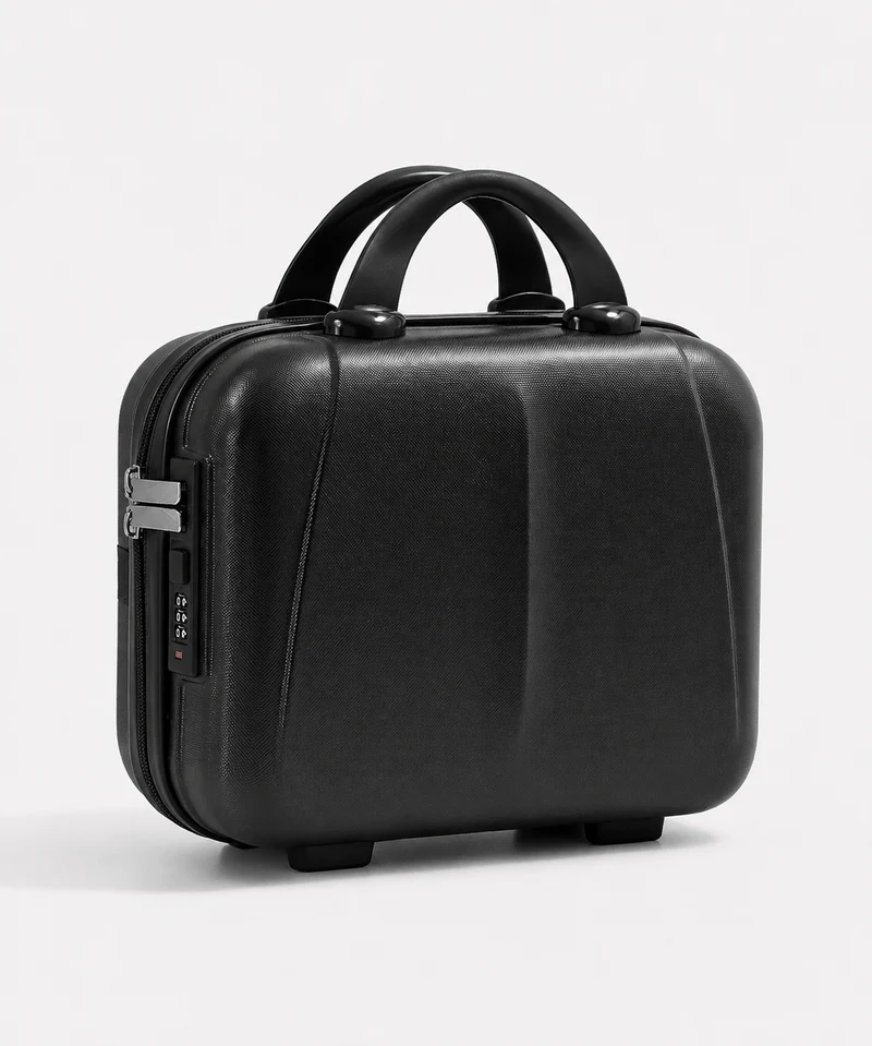 Trousse De Toilette Vanity Rigide En ABS Avec Serrure