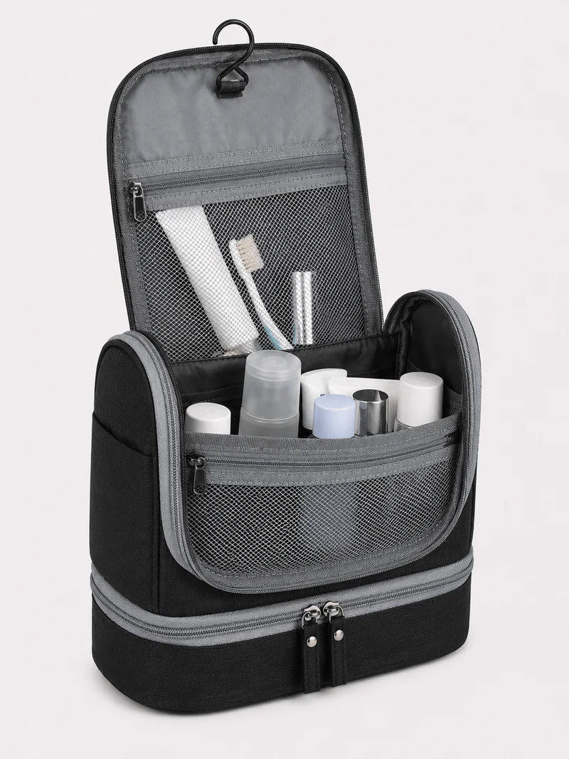 Trousse De Toilette Oxford Noir