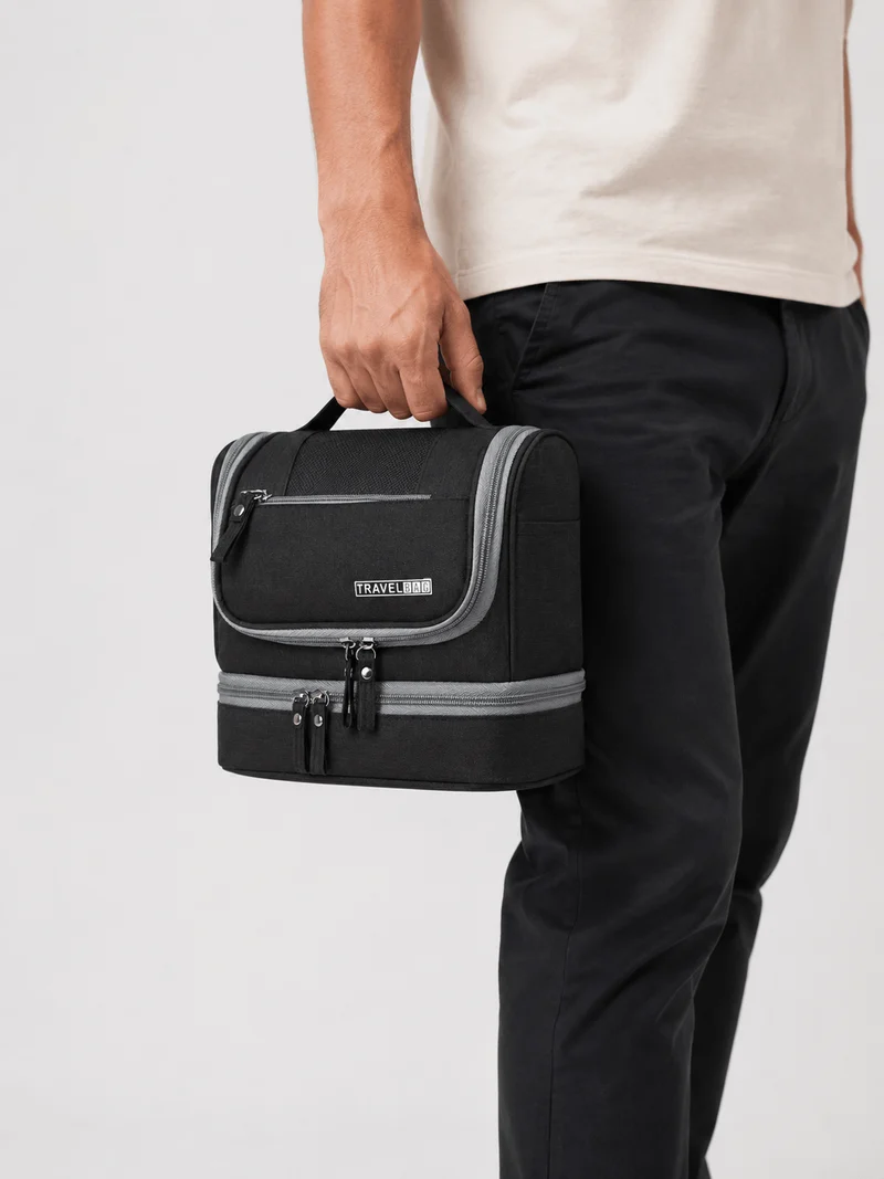 Trousse De Toilette Oxford Noir