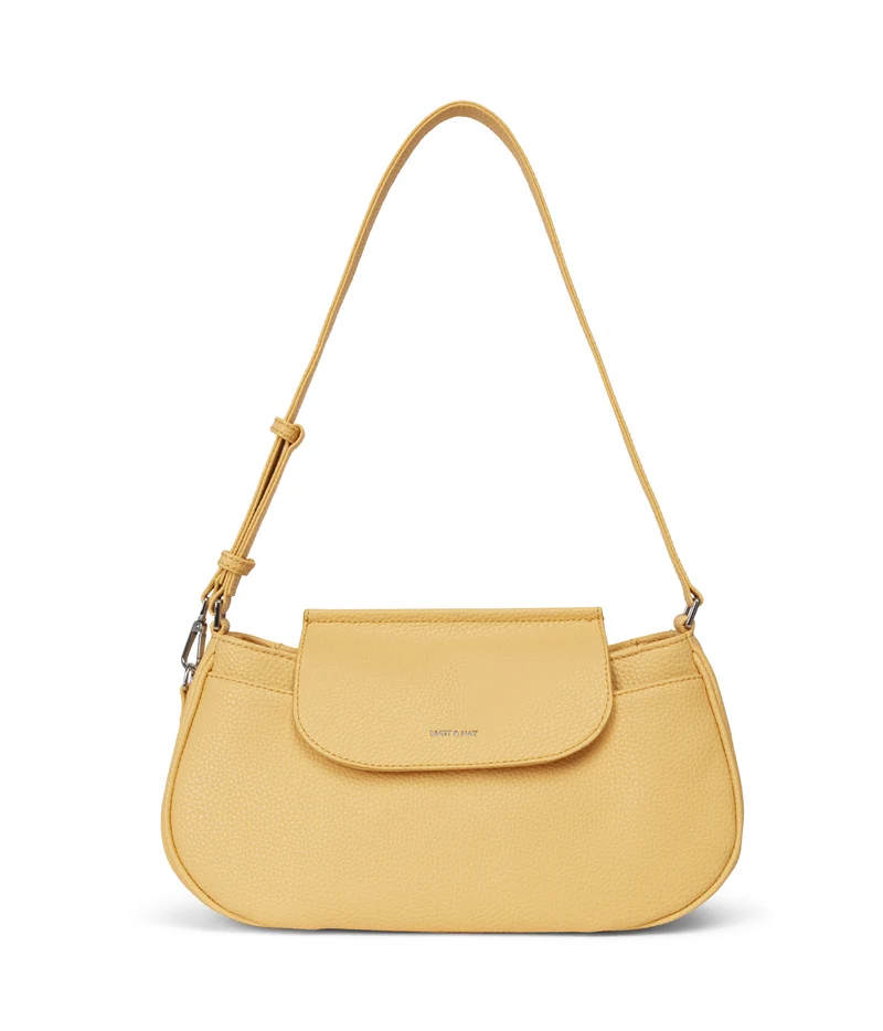PIPER Sac épaule végétalien - Pureté