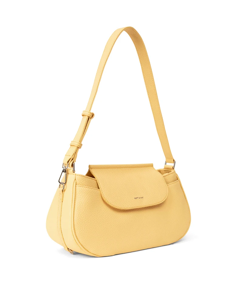 PIPER Sac épaule végétalien - Pureté