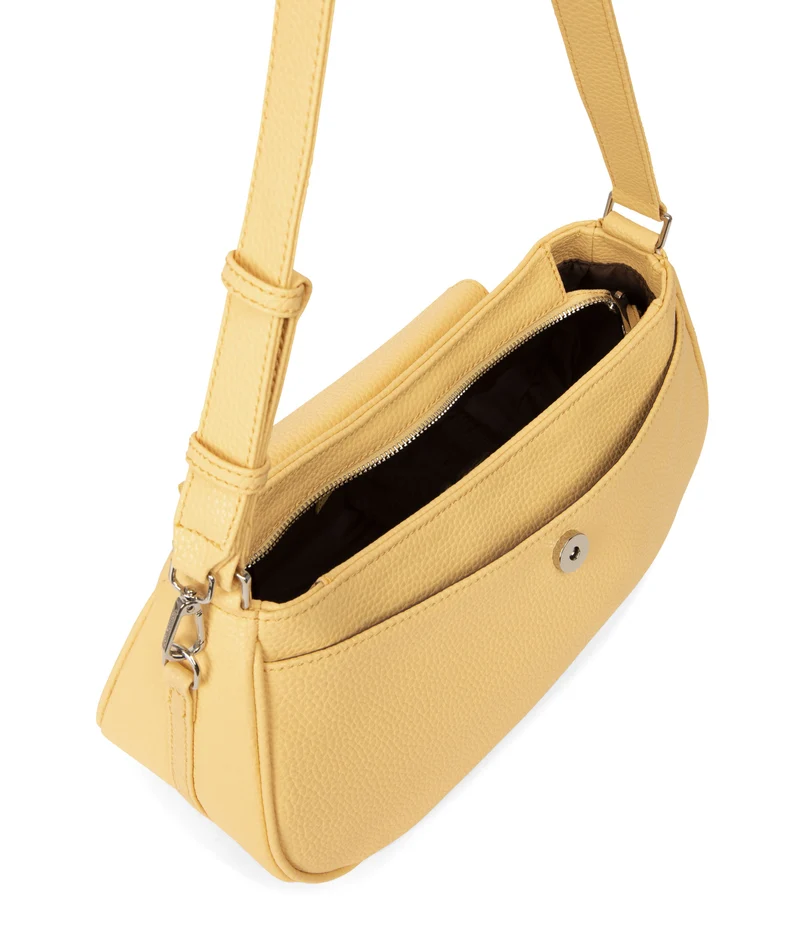 PIPER Sac épaule végétalien - Pureté