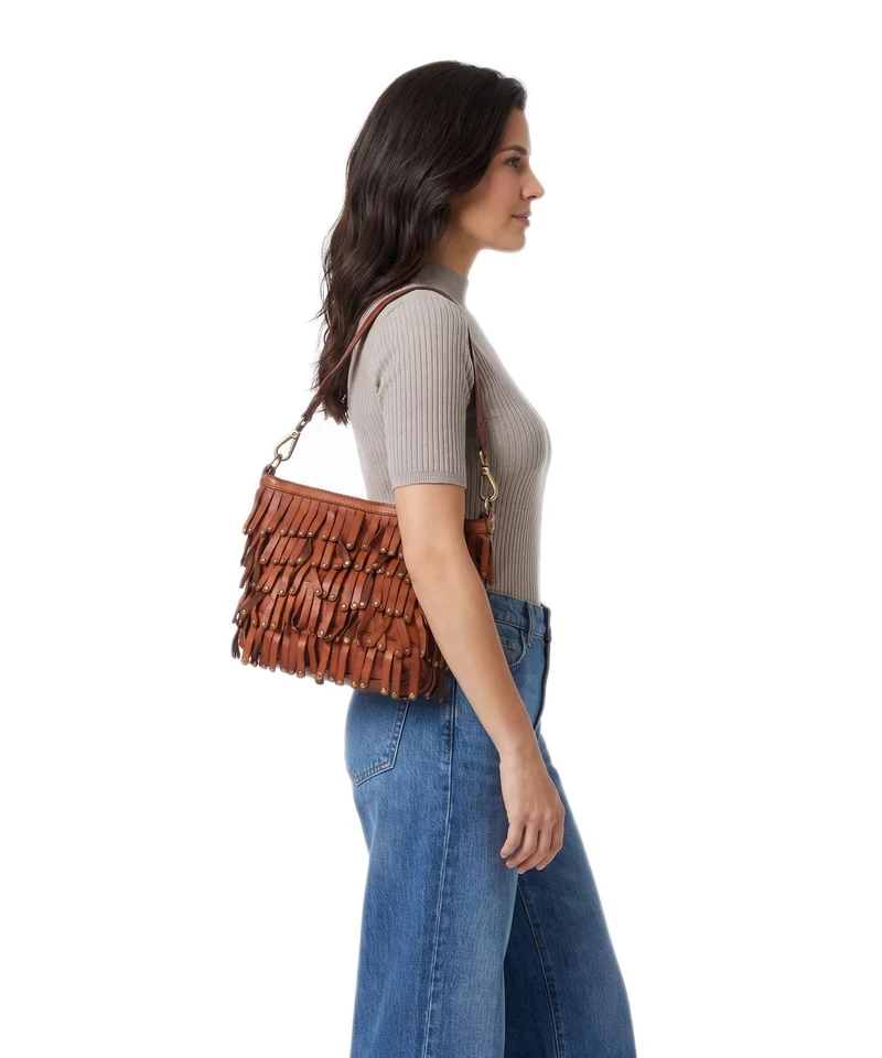 Campomaggi Sac porté épaule cognac