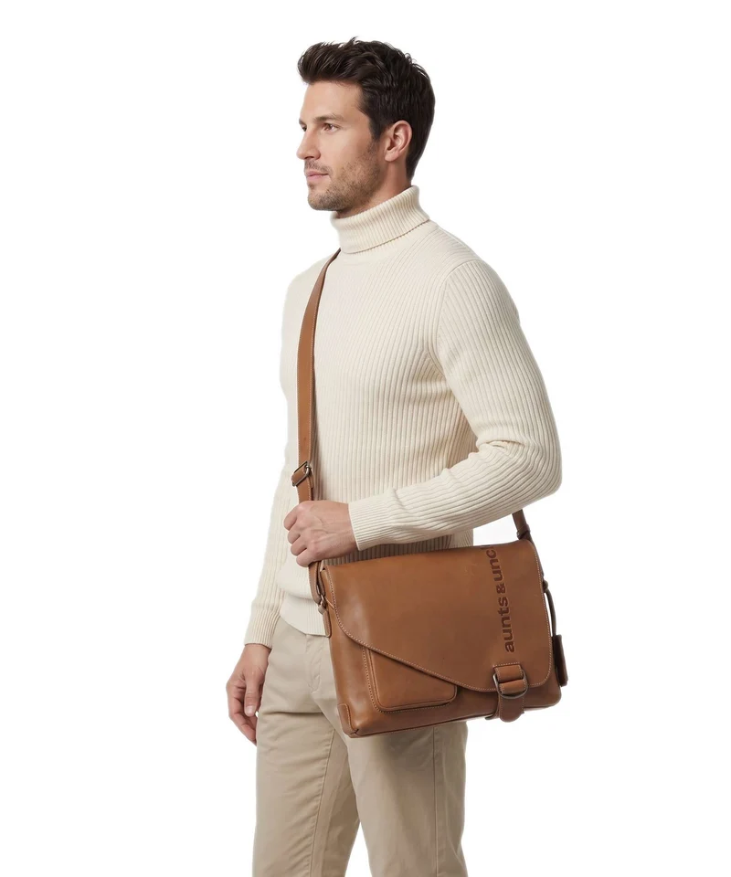 Aunts & Uncles Heritage Judd Sac messager tan