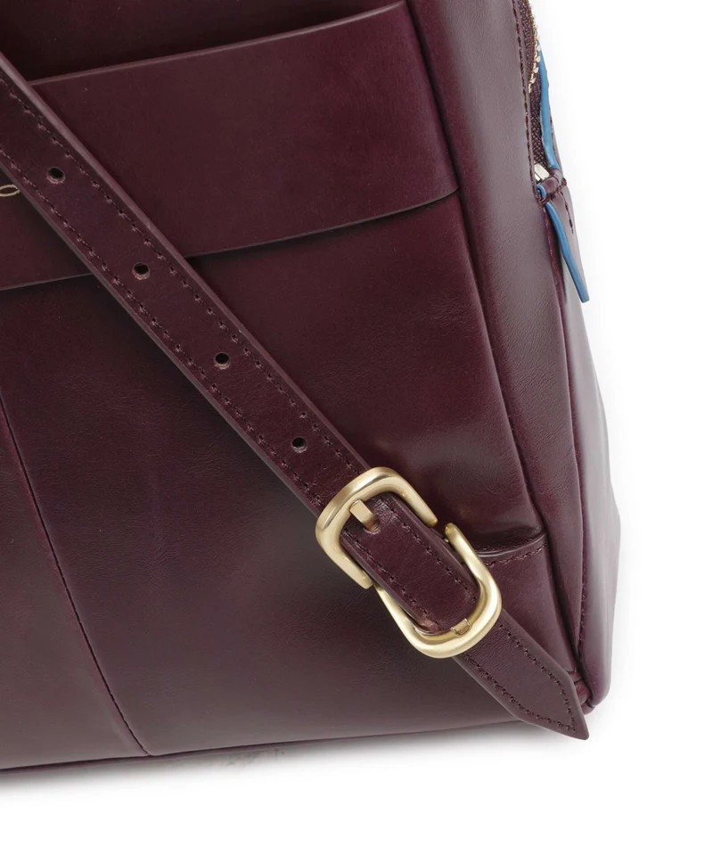 Piquadro Blue Square Sac à dos bordeaux
