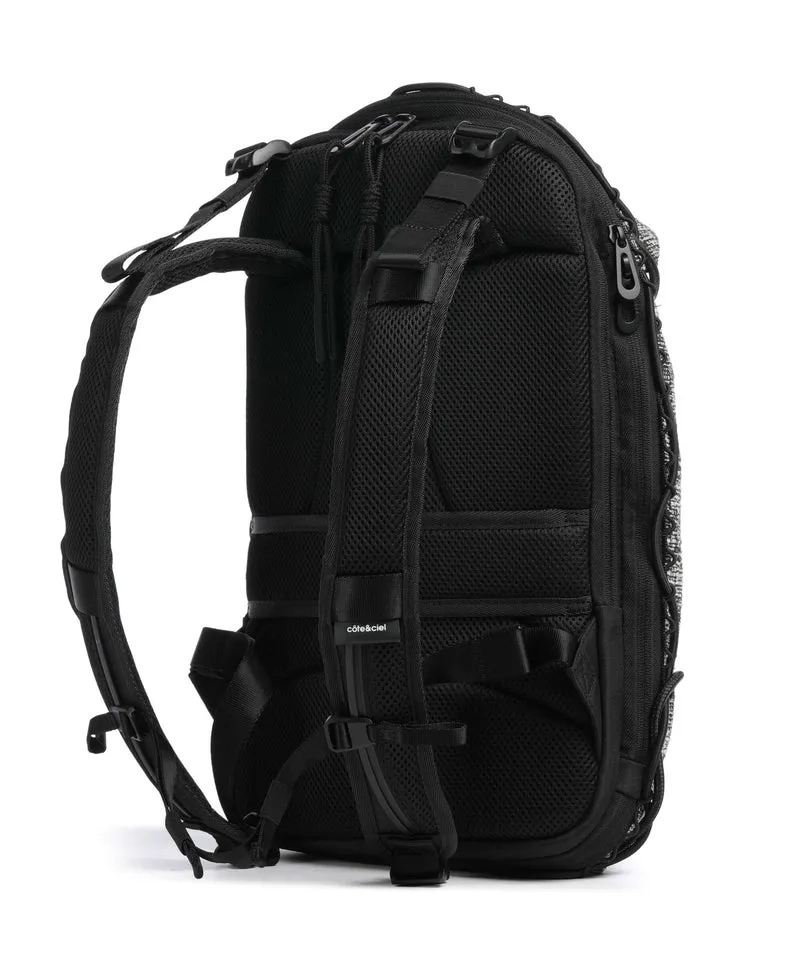 Côte&Ciel Ladon Sac à dos black/cream